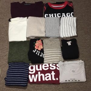 13 random shirts from my listing plus free shirt